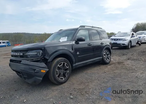 2021 Ford Bronco Sport Outer Banks из США, поврежденный, VIN 3FMCR9C65MRA88763